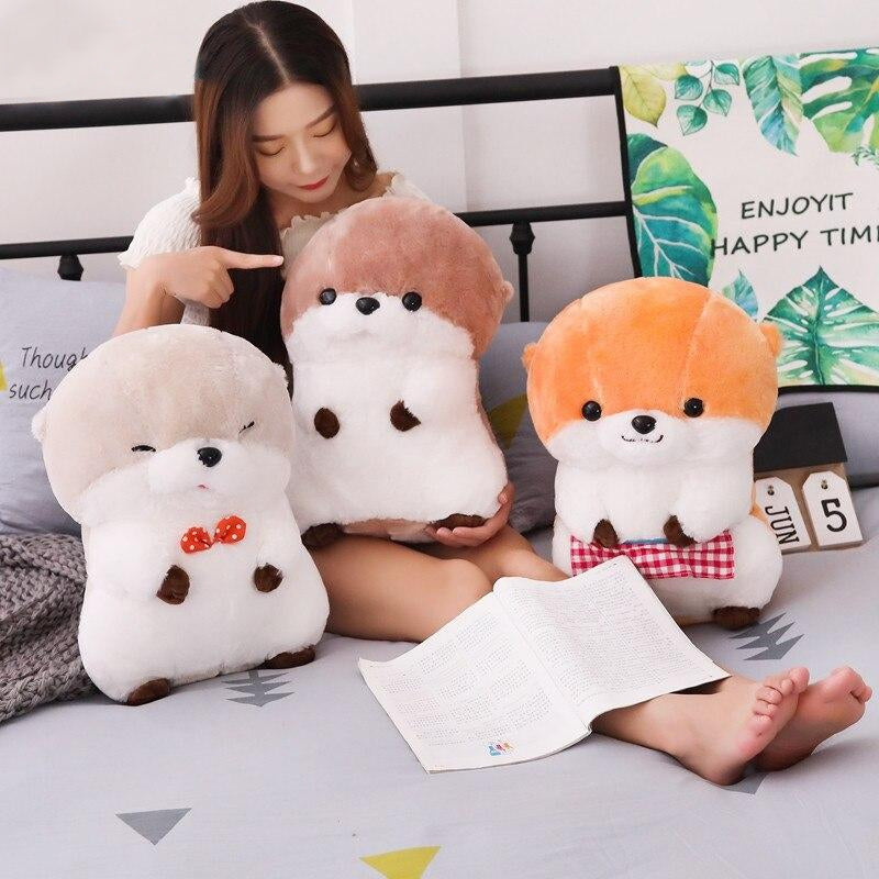 Kawaii Plushie Bunny Stuffed Animal Cute Plush Radish Rabbit Holding Carrot  Plush Toy Soft Pillow Doll Children Kid Girl Gifts
