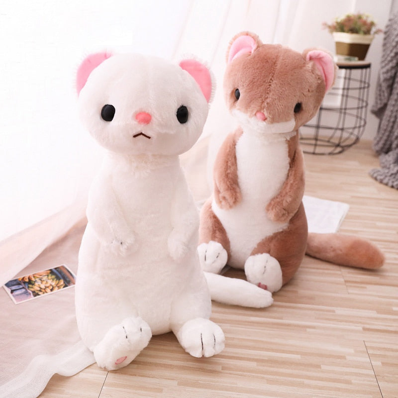 Kawaii Cute Ferret Animal Plush Stuffed Toy – Kawaiiso