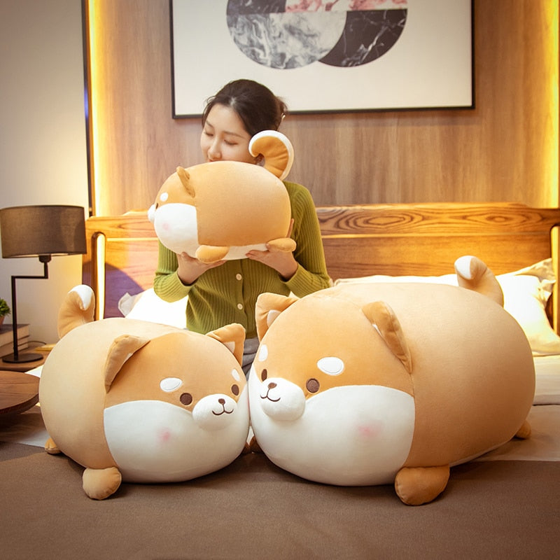 Kawaii Chubby Shiba Inu Stuffed Animal Plush Toy