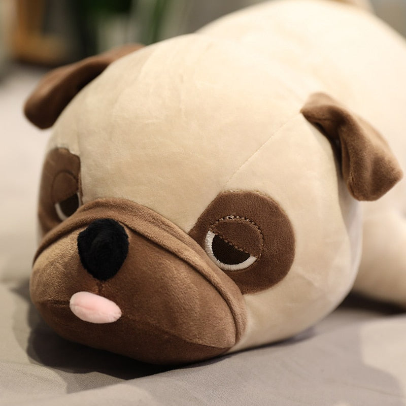 Kawaii Cute Pug Dog Animal Pillow Plush Stuffed Toy