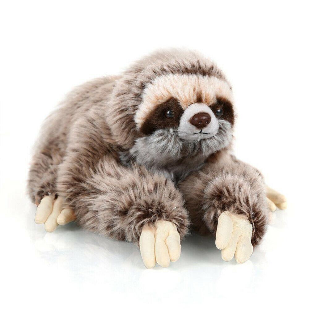 Kawaii Cute Sloth Realistic Animal Plush Stuffed Toy