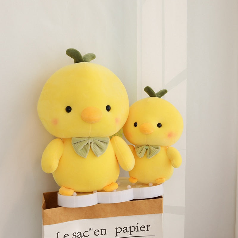 Kawaii Cute Yellow Baby Chick Stuffed Animal Plush Toy