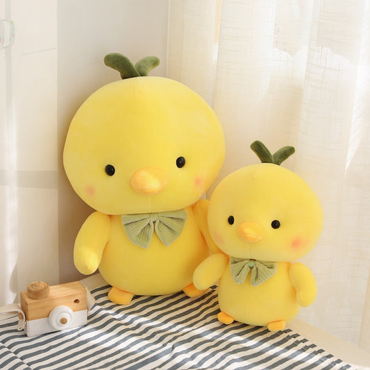 Kawaii Cute Yellow Baby Chick Stuffed Animal Plush Toy