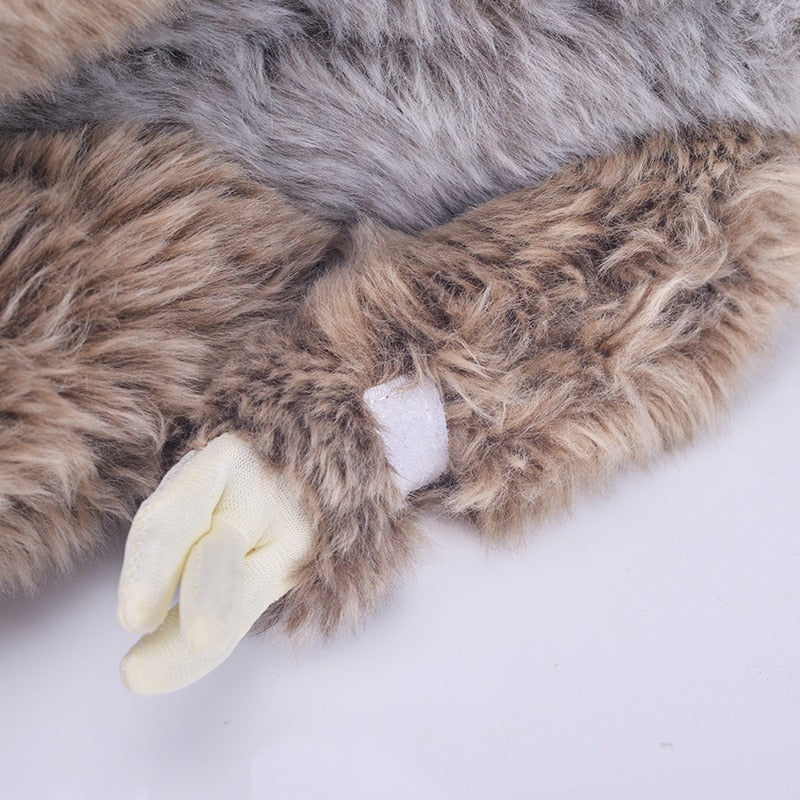 Kawaii Cute Sloth Realistic Animal Plush Stuffed Toy