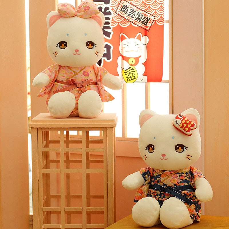 Cute japanese online cat plush