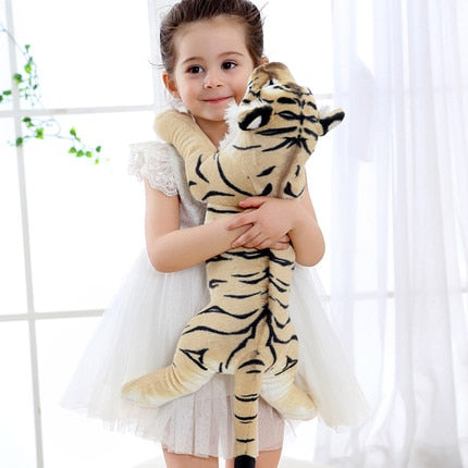 Cute Tiger Realistic Animal Plush Stuffed Toy