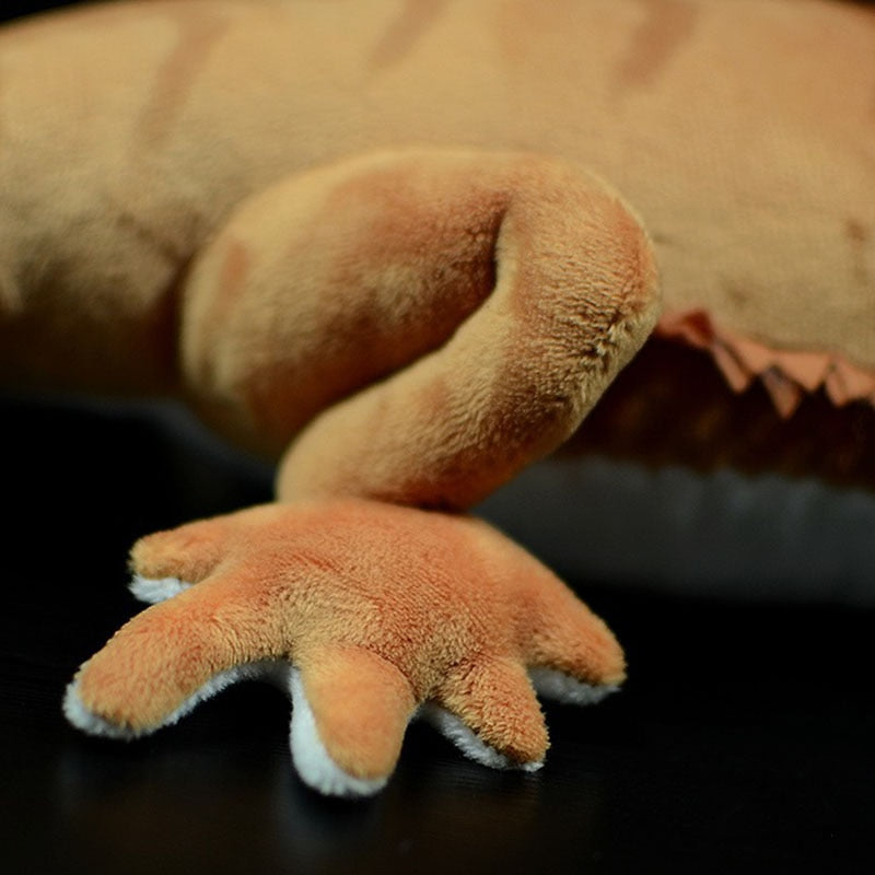 Cute Bearded Dragon Reptile Realistic Animal Plush Stuffed Toy