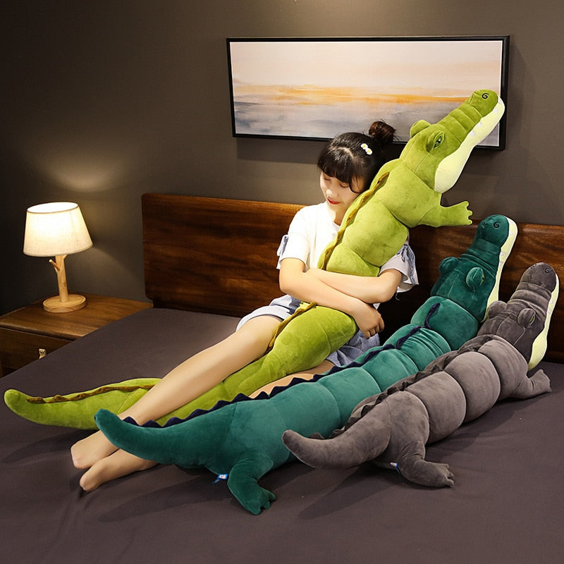 Kawaii Cute Long Crocodile Alligator Reptile Animal Plush Stuffed Toy