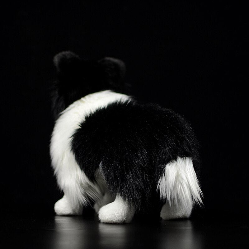 Border Collie Dog Animal Plush Stuffed Toy