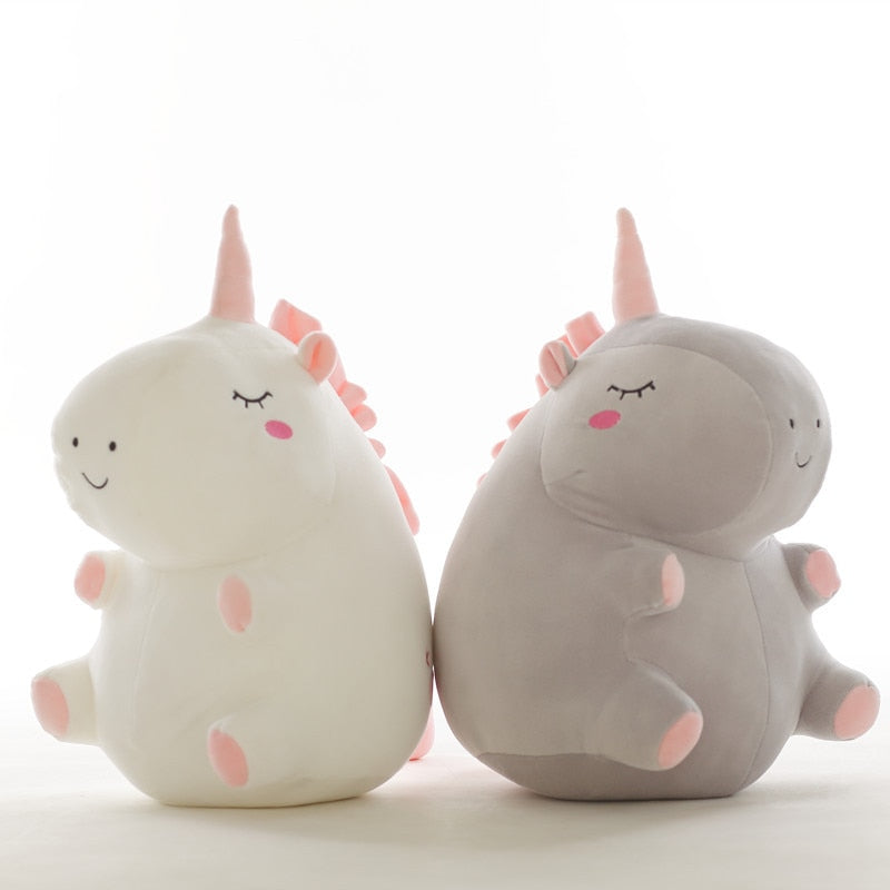 Kawaii Cute Chubby Unicorn Animal Plush Stuffed Toy