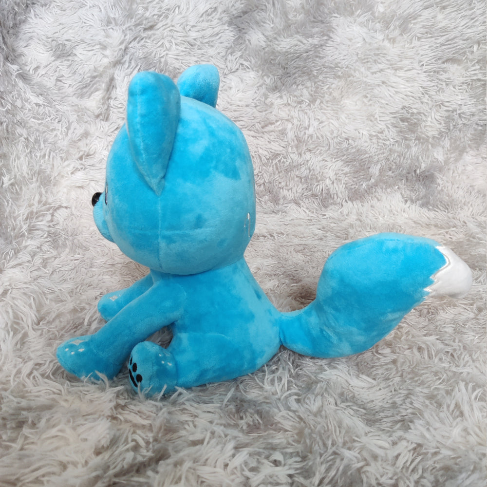 Kawaii Blue Moon Wolf Stuffed Plush Toys